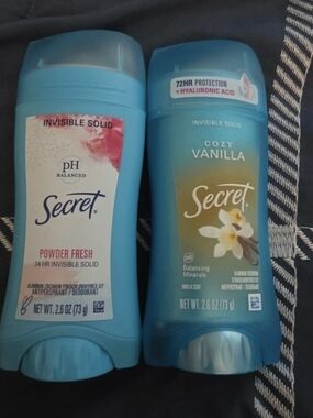 Secret Invisible Solid Antiperspirant Deodorant - (4 Total)
